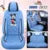 Mickey Minnie Cartoon All-Inclusive Full Leather Four Seasons Universal Car Cushion Seat Covers for Cars Full Sets Women Girls