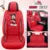 Mickey Minnie Cartoon All-Inclusive Full Leather Four Seasons Universal Car Cushion Seat Covers for Cars Full Sets Women Girls